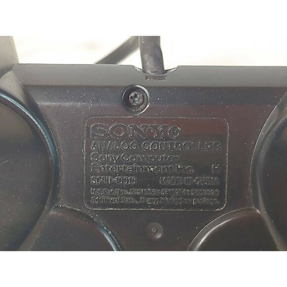 Sony Playstation Analog Controller SCPH-10010 PS2 Dualshock 2 Black - Picture 10 of 10